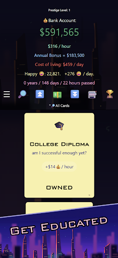 Idle Trillionaire: Money Game screenshot 3