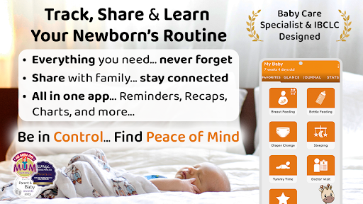 Breastfeeding & Baby Tracker screenshot 1