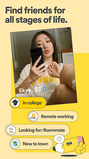Bumble For Friends: Meet IRL screenshot 2