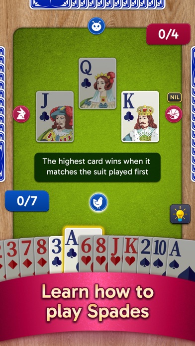 Spades Stars - Card Game screenshot 1