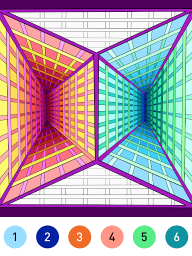 Mandala Color by Number Book screenshot 9