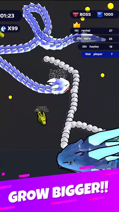 Snake Clash! screenshot 1