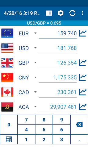 Currency Converter Plus screenshot 1
