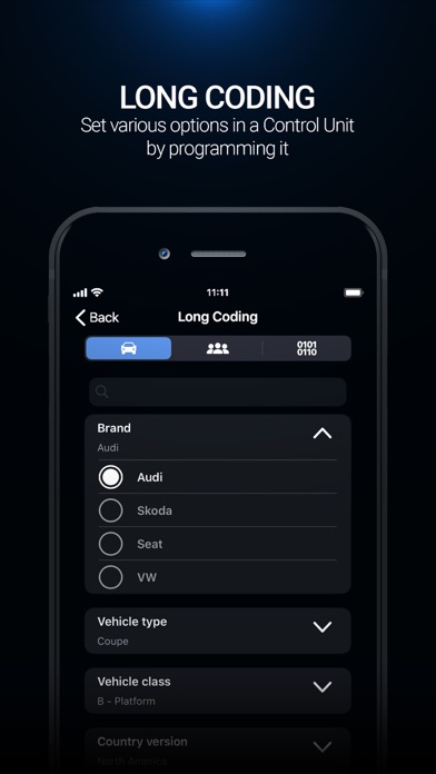 OBDeleven VAG car diagnostics screenshot 4