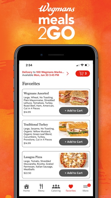Wegmans Meals 2GO screenshot 7