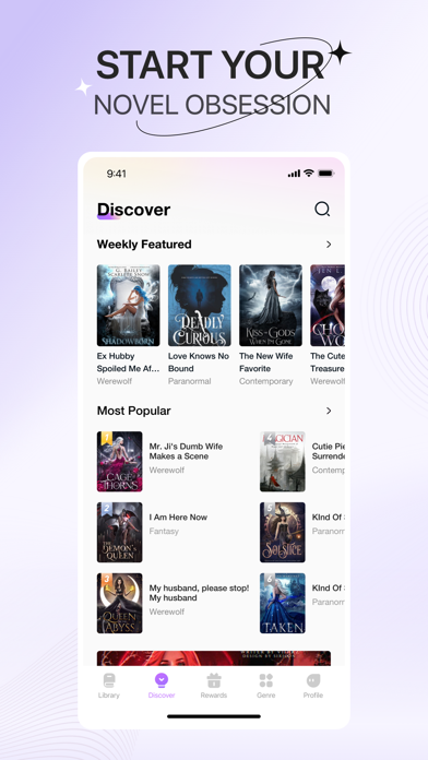 Novellair-Your Book Nook screenshot 2