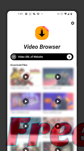 Video Browser screenshot 1