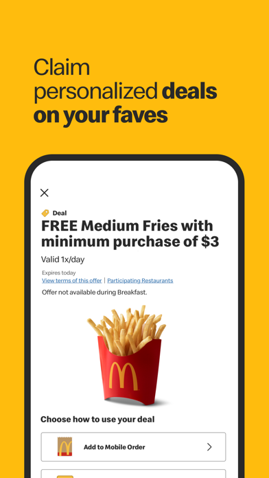 McDonald's screenshot 4
