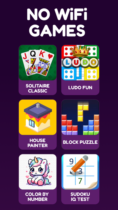 100+ Offline Games No WiFi Fun screenshot 2