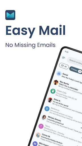 Easy Mail - Email Launcher screenshot 1