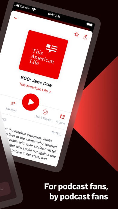 Pocket Casts - Podcast App screenshot 2