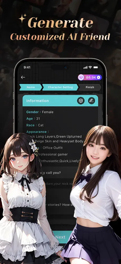 BALA AI: Character AI Chat App screenshot 4