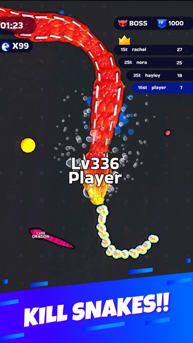 Snake Clash! screenshot 3