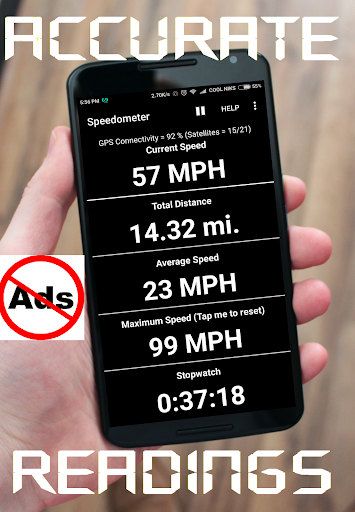 GPS Speedometer Odometer (Pro) screenshot 1