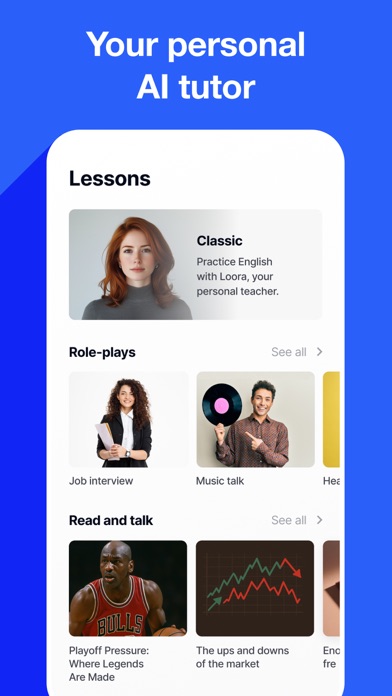Speak English with Loora AI screenshot 2