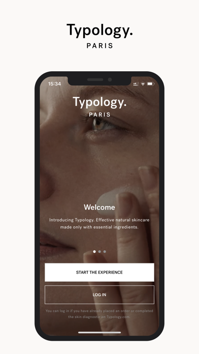 Typology Paris - Skincare screenshot 1