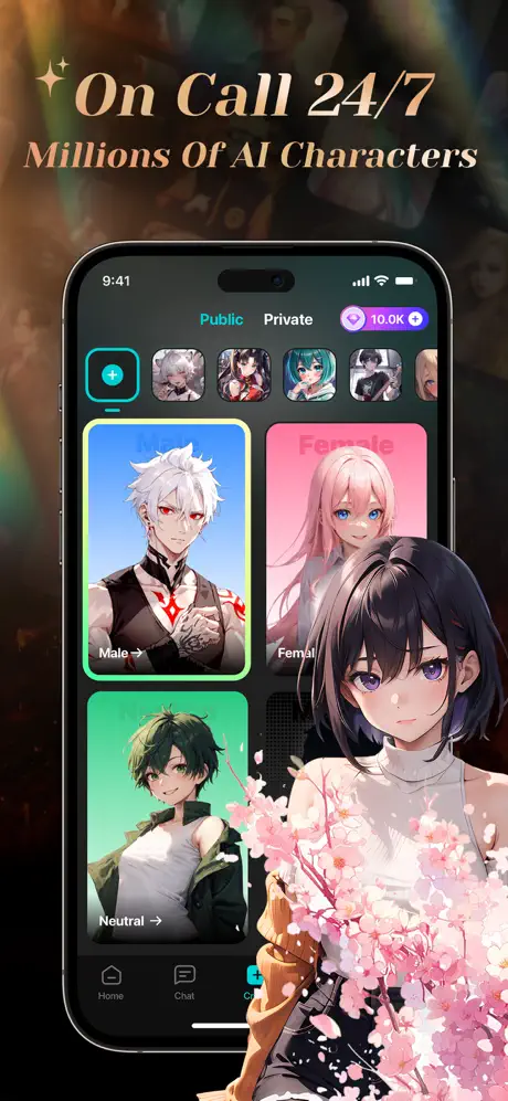 BALA AI: Character AI Chat App screenshot 2