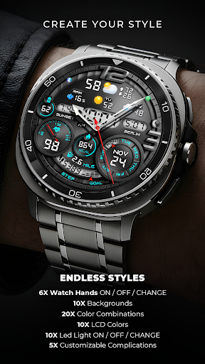 PER32 Ultra Hybrit Watch Face screenshot 2