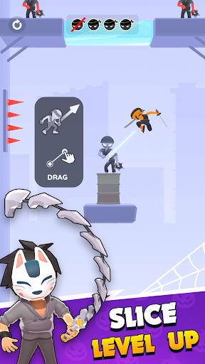 Slicing Hero Sword Master Game screenshot 1