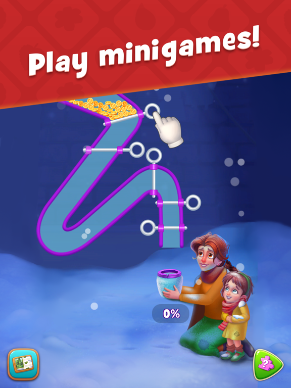 Gardenscapes screenshot 1