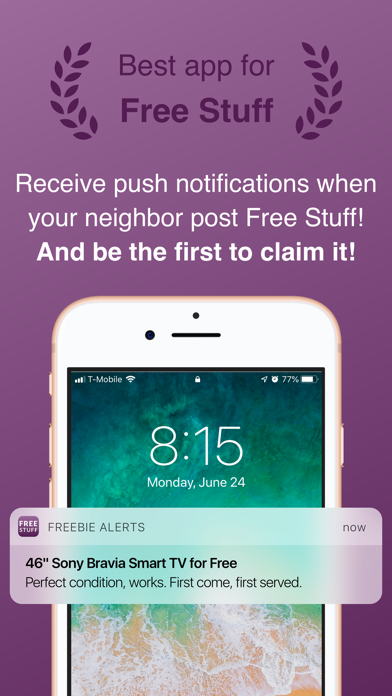 Freebie Alerts: Free Stuff App screenshot 1