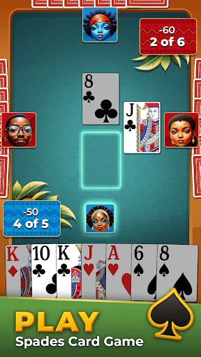 Spades Pop - Classic Card Game screenshot 2
