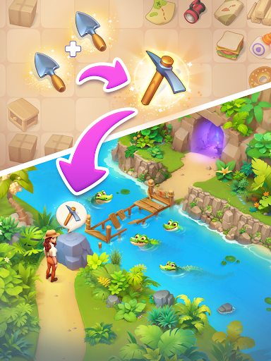 Merge Adventure: Travel Games screenshot 21