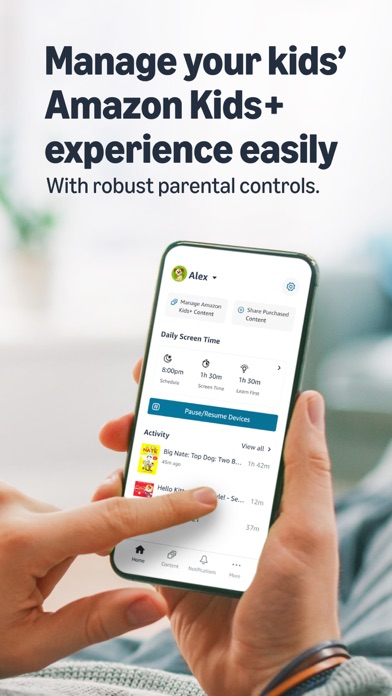 Amazon Kids Parent Dashboard screenshot 1