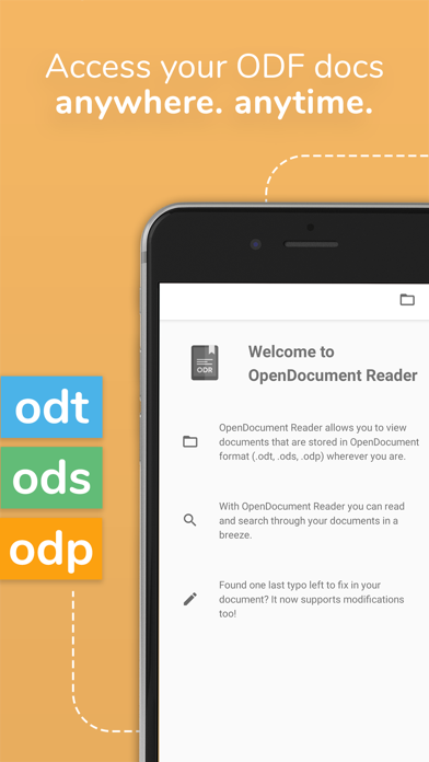 OpenDocument Reader Pro screenshot 1
