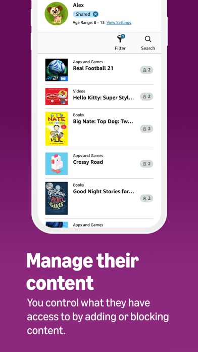 Amazon Kids Parent Dashboard screenshot 5