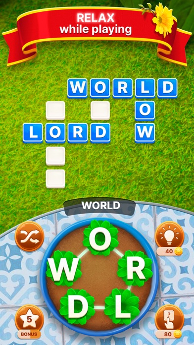 Word Garden : Crosswords screenshot 1