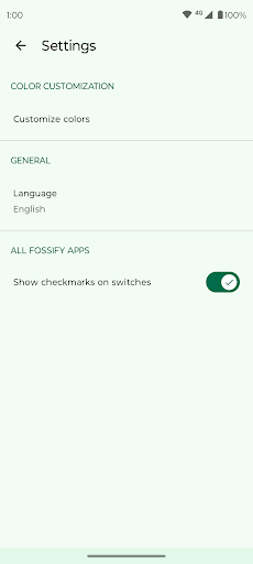 Fossify Thank You screenshot 6