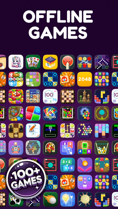 100+ Offline Games No WiFi Fun screenshot 1