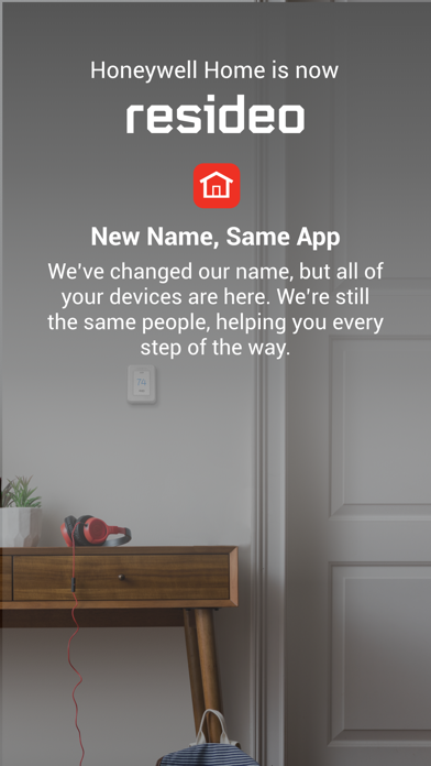 Resideo - Smart Home screenshot 1