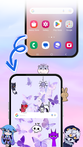 Ah Shimeji screenshot 2
