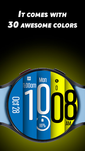 Stretch Fall - Watch face screenshot 2