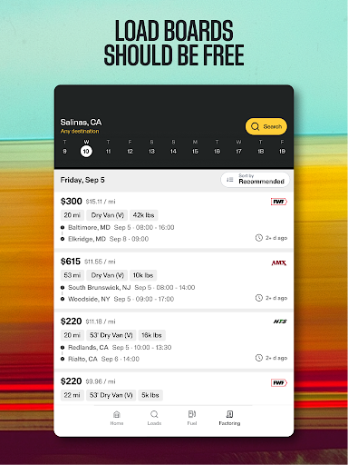 TruckSmarter Free Load Board screenshot 8