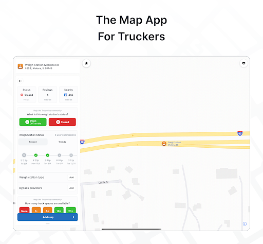 TruckMap - Truck GPS Routes screenshot 15