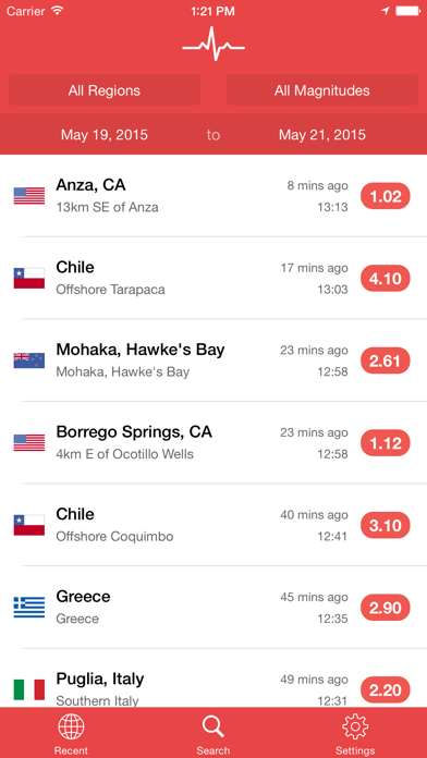 My Earthquake Alerts Pro screenshot 2