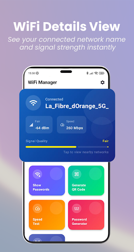 Connected Wifi Info screenshot 1