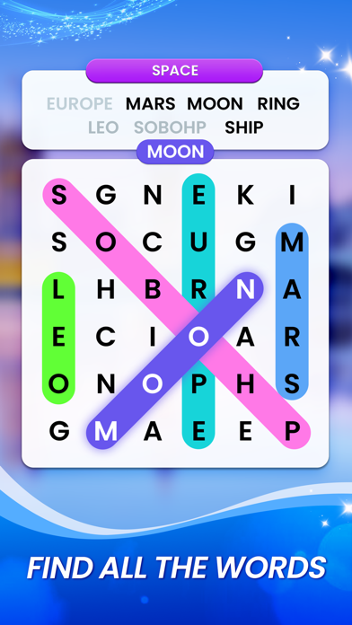 Word Search Trip screenshot 1