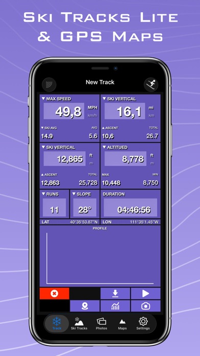 Ski Tracks screenshot 1