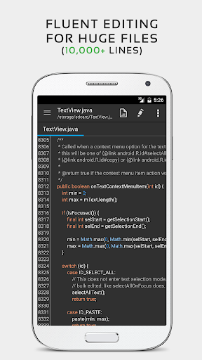QuickEdit Text Editor Pro screenshot 2