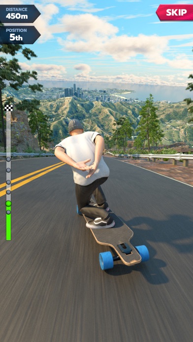 Downhill Race League screenshot 1
