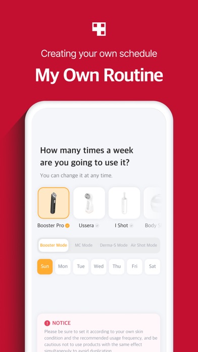AGE-R medicube Digital clinic screenshot 2