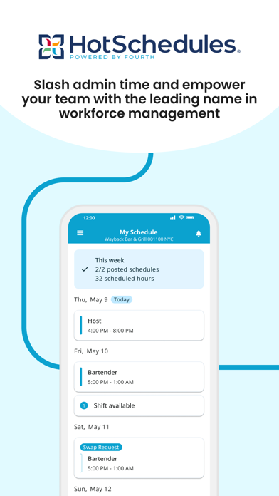 HotSchedules screenshot 1