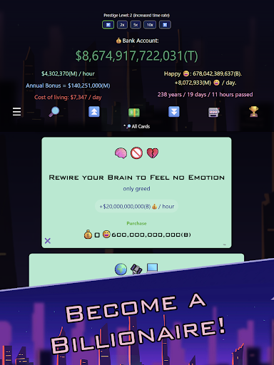 Idle Trillionaire: Money Game screenshot 14