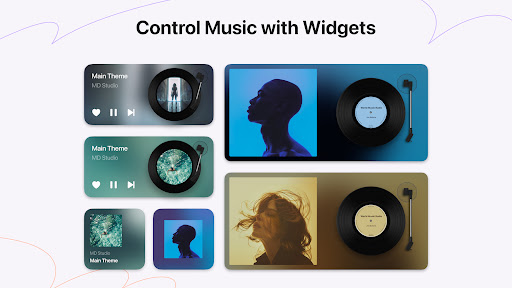 MD Vinyl - Music Player Widget screenshot 6