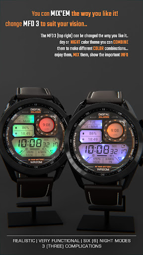 ILLUMINATOR Digital Watch face screenshot 22