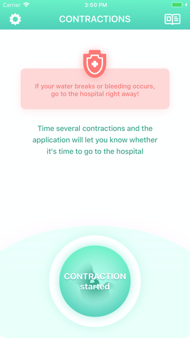 Contraction Timer & Counter screenshot 2
